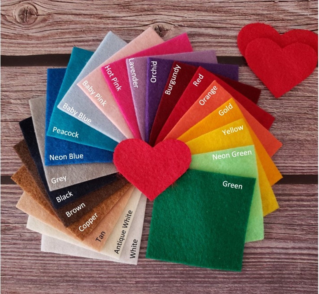 Polyester Felt Fabric Non Woven Material Felt for DIY Projects Arts and