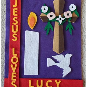 Personalized Reconciliation Banner, First Communion Banner, Reconciliación, Banderín, Personalized Communion, ASSEMBLY Required