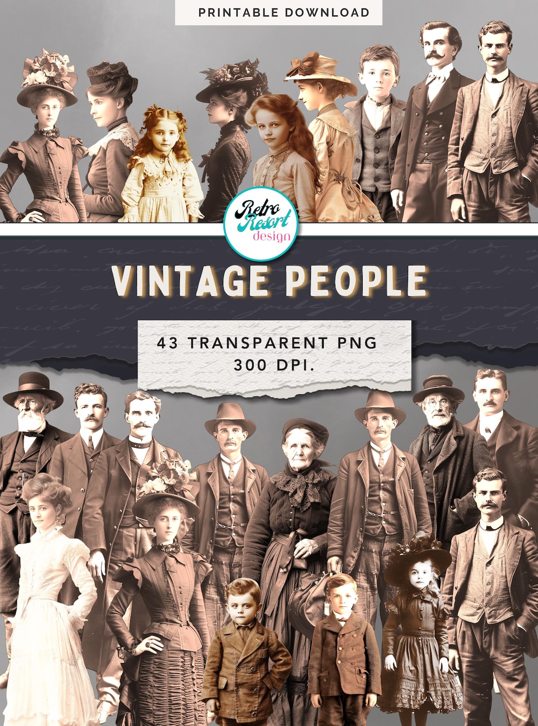 Vintage People junk Journal Instant Download Fussy Cut People vintage-people-junk-journal-instant-download-fussy-cut-people