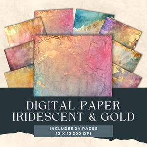 Texture di carta fatta a mano iridescente, carta digitale, sfondo, collage di pagine rovinate, carta per diario spazzatura, scrapbooking, creazione di biglietti