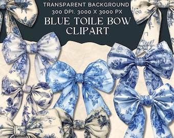 25 Blue toile Coquette bow png, Retro mama png, soft girl aesthetic png, Watercolor Bows, Blue Bows Clipart, Coquette Bow, Chinoiserie Bow