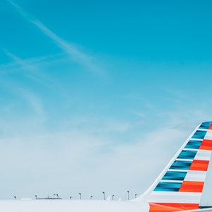 Fotografia de aviação, impressão digital, American Airlines, Boeing 787, avião, decoração de quarto de meninos, Avgeek, download instantâneo, para impressão, aeroporto