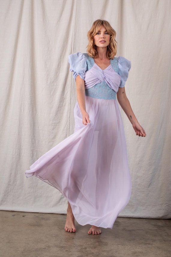 1930s Lavender Dress