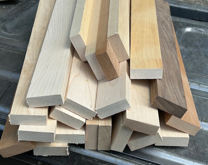Combo Pack of 21 2 or 28 1.5 Inch Boards / Lumber DIY Projects Woodworking Projects by Lumber