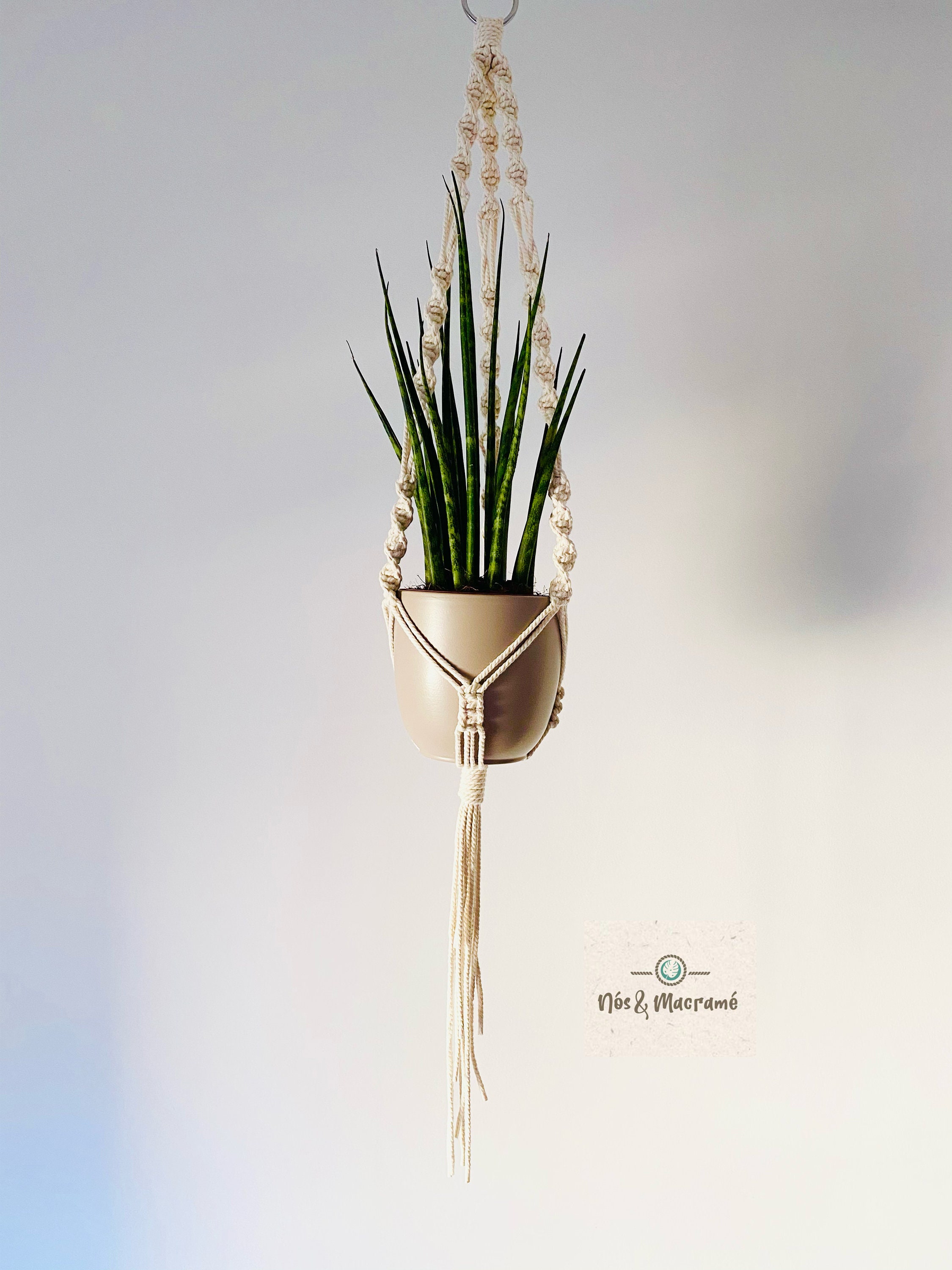 Suspension Pour Plantes en Macramé - Pauline | Plant Hanger