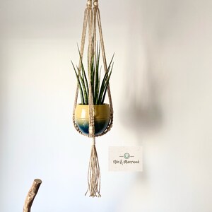 Macramé plant hanger - Catherine (Plant Hanger)