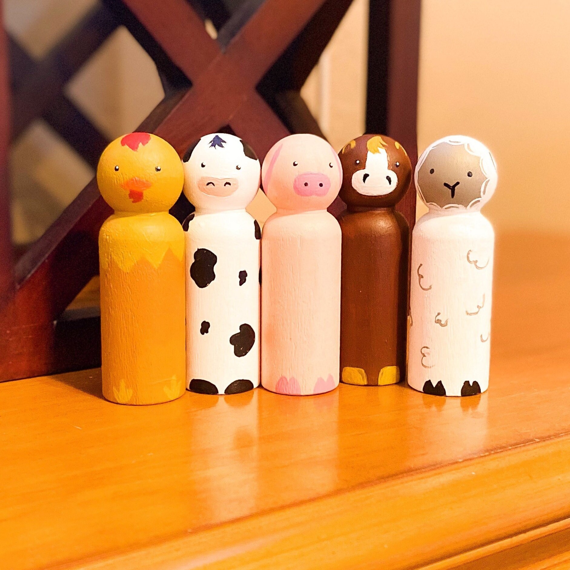 Peg hotsell doll animals