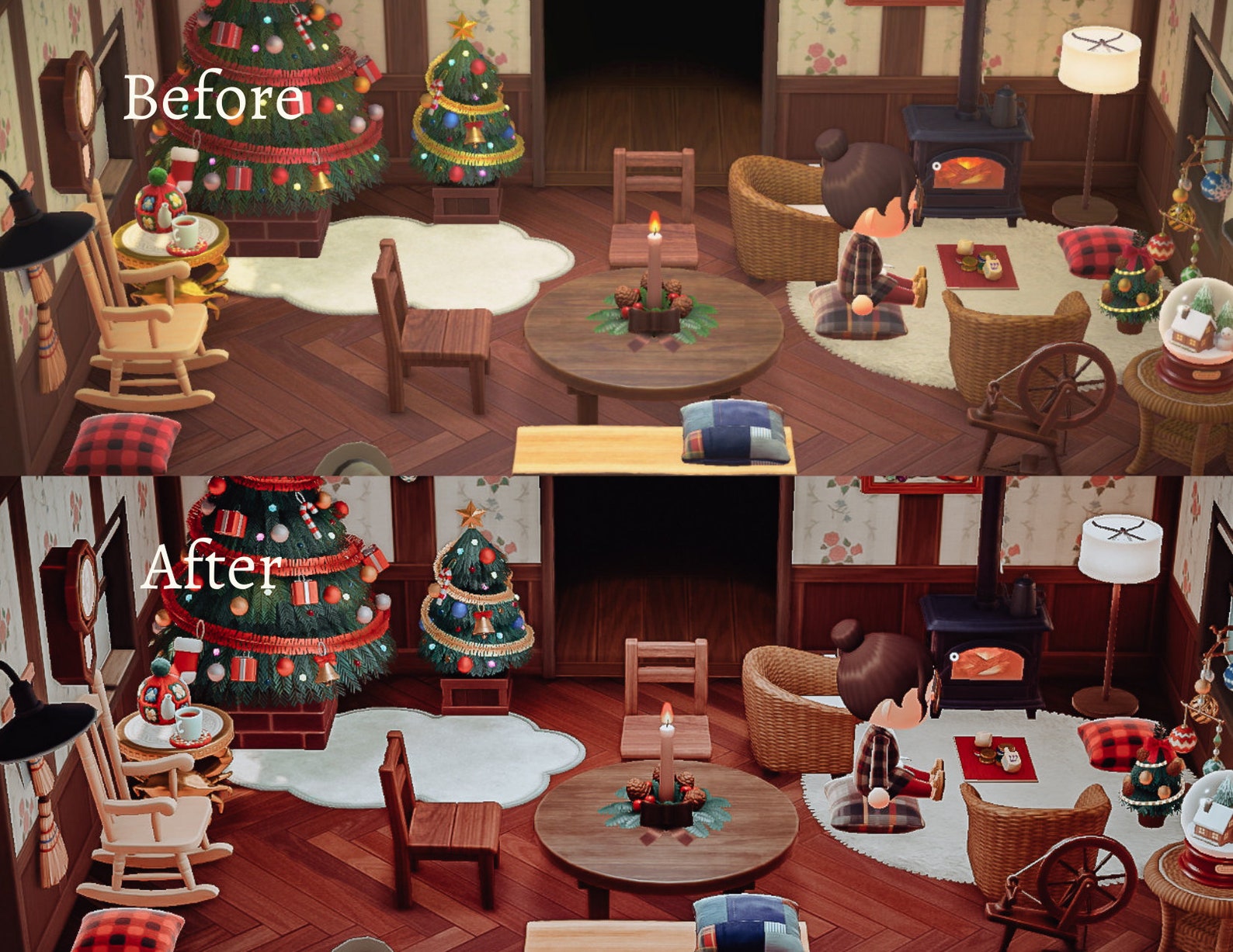 SNOW GLOBE ACNH Winter Preset Mobile Lightroom App Etsy Canada