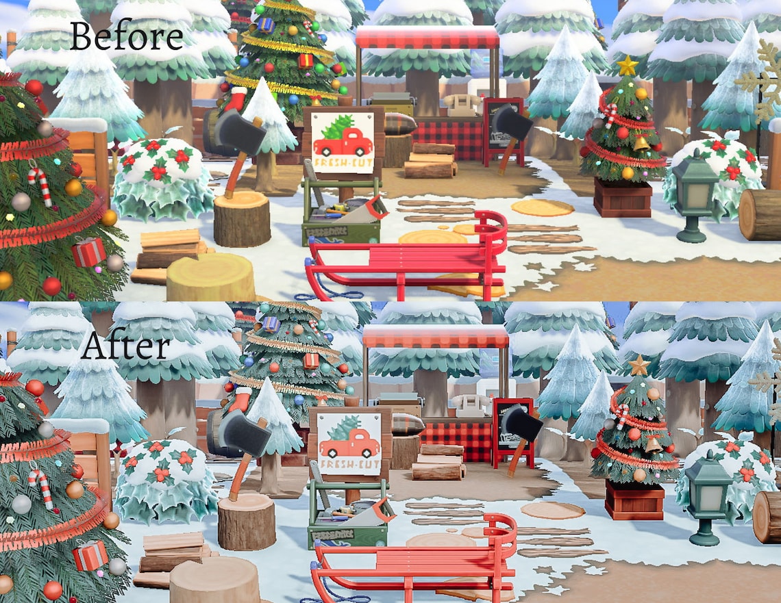 HOLIDAY BUNDLE ACNH Winter Preset Mobile Lightroom Etsy Canada