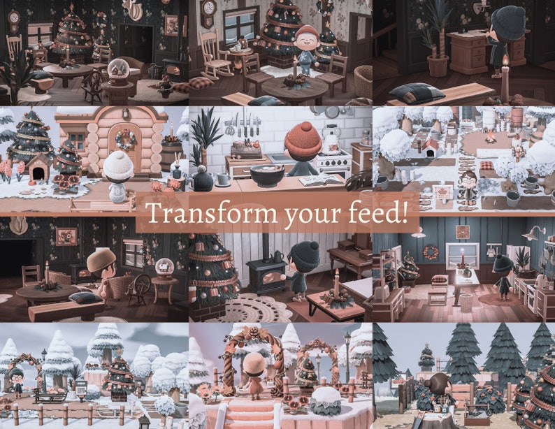 HOLIDAY BUNDLE ACNH Winter Preset Mobile Lightroom Etsy Canada