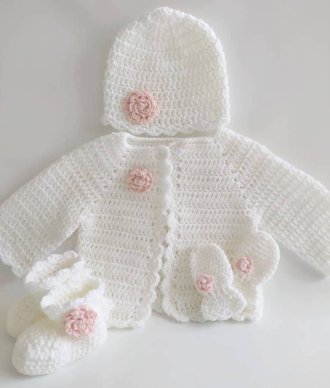 Baby gift set baby crochet gift set knitted baby shower Etsy