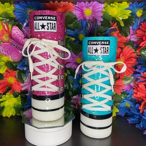 30oz Converse All Star Inspired Tumbler Costume Tumbler Sneaker Tumbler ...