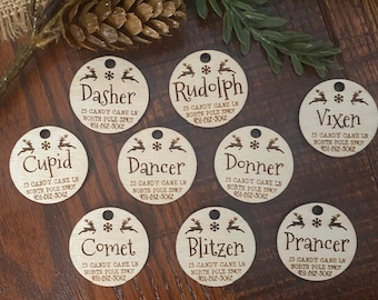 Paketpaket - Etiketter med förlorade renar med utskrivbara dikter - SVG - Laserskuren fil - DIREKT NEDLADDNING