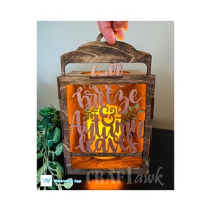 Interchangeable Lantern - SVG - Laser Cut File - INSTANT DOWNLOAD