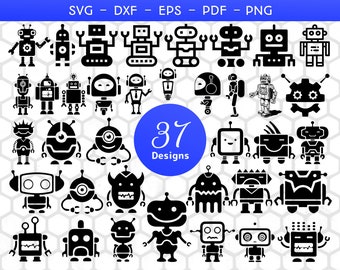 Download Robot Svg Etsy