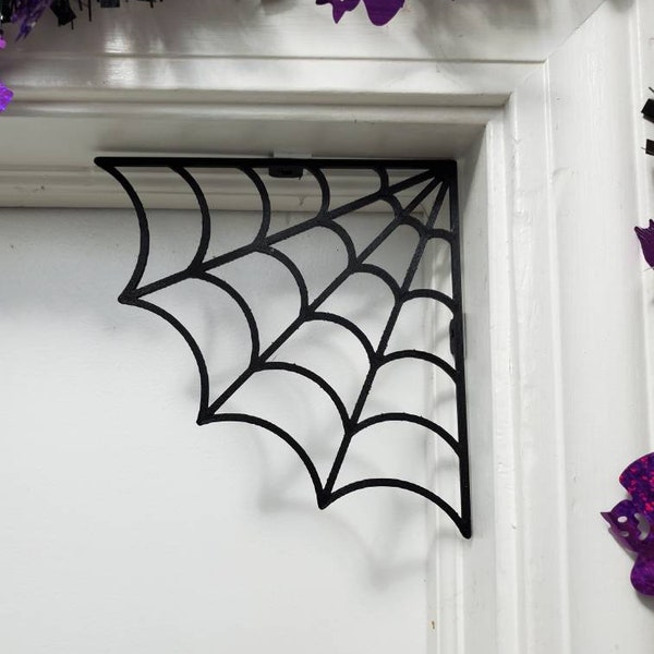 Decoración de esquina de telaraña