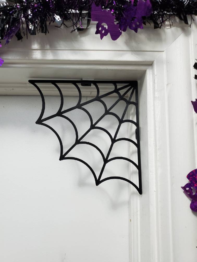 Spiderweb Corner Decor | Etsy
