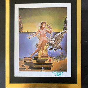 SALVADOR DALI + 1970 Signed Print + New Frame + Buy it now !