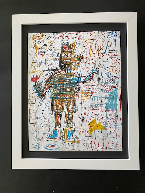 Jean Michel Basquiat | Beautiful Print Signed | Mounted in New