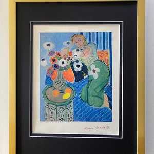 Henri Matisse 1948 Awesome Print to be Framed 11 x 14