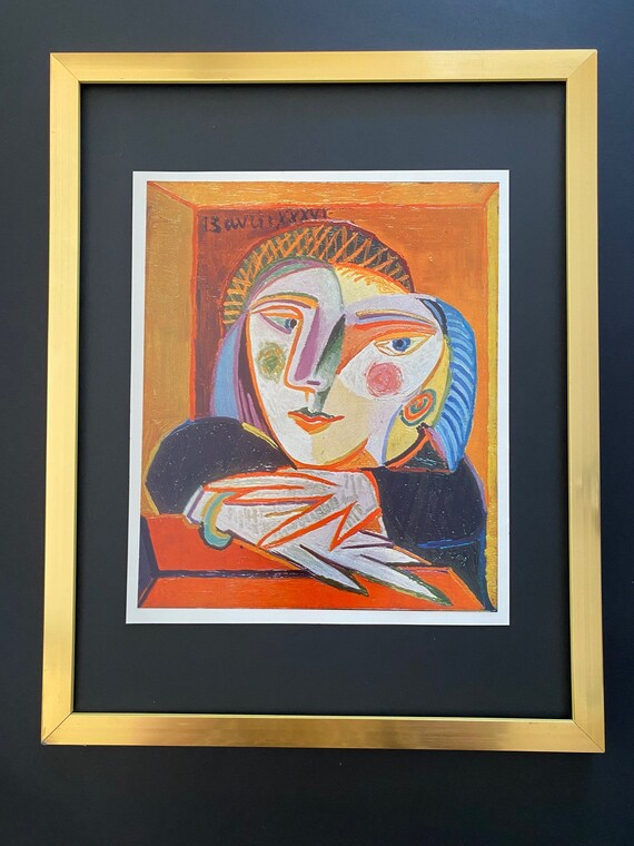 PABLO PICASSO Beautiful and Scarce 1961 Print Mounted and Framed