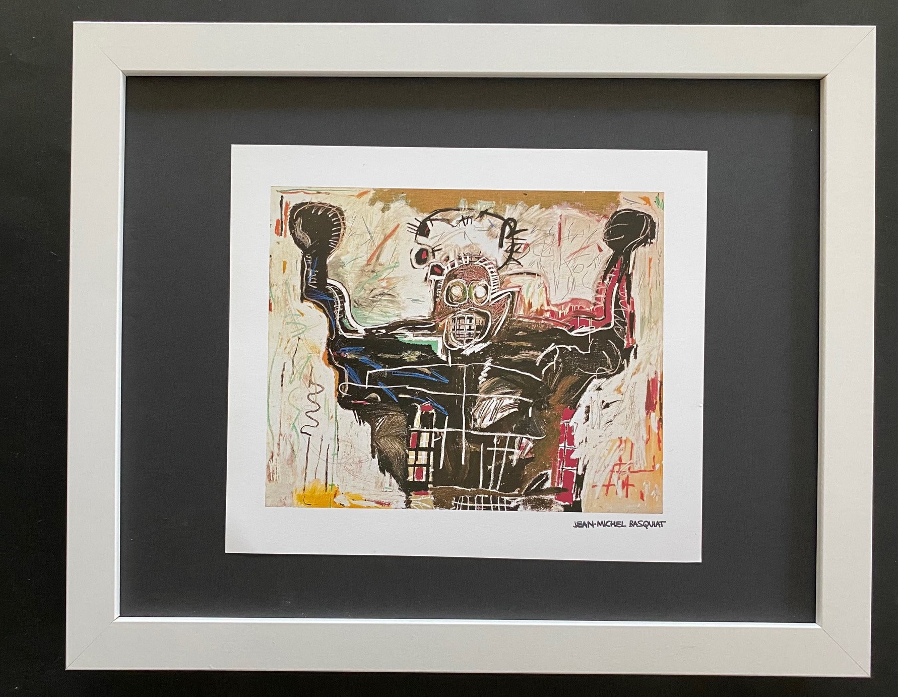 Jean Michel Basquiat | Beautiful Print Signed | Mounted in New