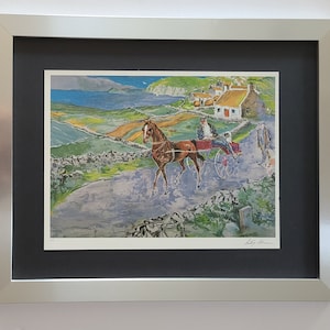 Leroy Neiman + 1980er Druck gerahmt + signiert + Jetzt kaufen!