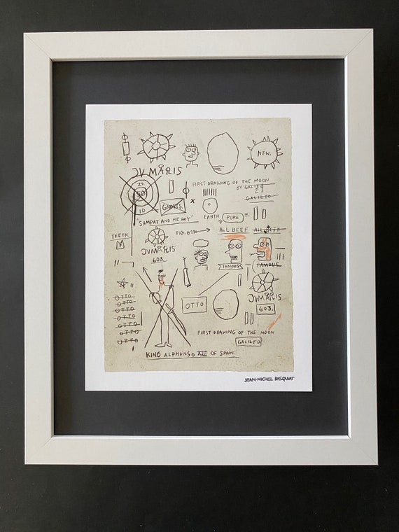 Jean Michel Basquiat | Beautiful Print Signed | Mounted in New