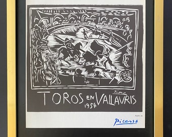 パブロ・ピカソ | ヴィンテージ 1964 サイン入りオフセットリトグラフ