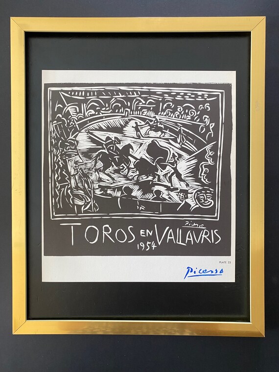 パブロ・ピカソ | ヴィンテージ 1964 サイン入りオフセットリトグラフ