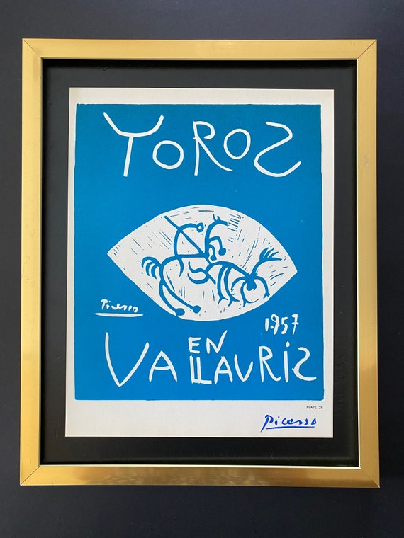PABLO PICASSO | Vintage 1964 Signed Offset Lithograph | Ltd. Ed