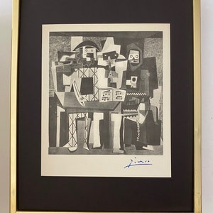 PABLO PICASSO | Vintage 1940 Signed Print | Ltd. Ed | Framed + Buy it Now!
