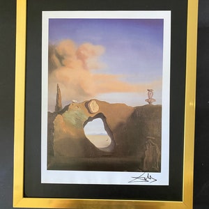 SALVADOR DALI + 1970 Signed Print + New Frame + Buy it now !