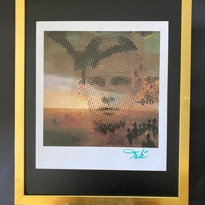 SALVADOR DALI + 1970 Signed Print + New Frame + Buy it now !