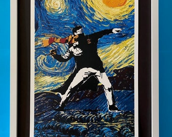 DEATH NYC- Beatles + Vincent Van Gogh- Signed, Certificate (coa