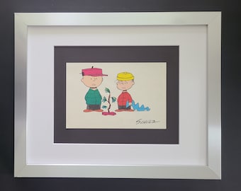 チャーリー・ブラウンとヴィンテージ ペパーミントパティ スヌーピー