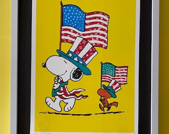 DEATH NYC Hand Signed Street Art Print Framed Large 16x20 in With