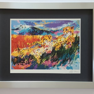 Leroy Neiman + 1980er Druck Gerahmt + Signiert + Jetzt kaufen !