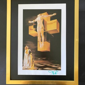 SALVADOR DALI + 1970 Signed Print + New Frame + Buy it now !