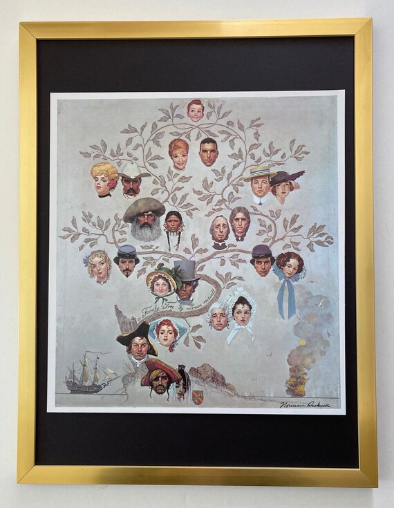 Norman Rockwell + 1970 Signed Print + Buy It Now ! - Etsy
