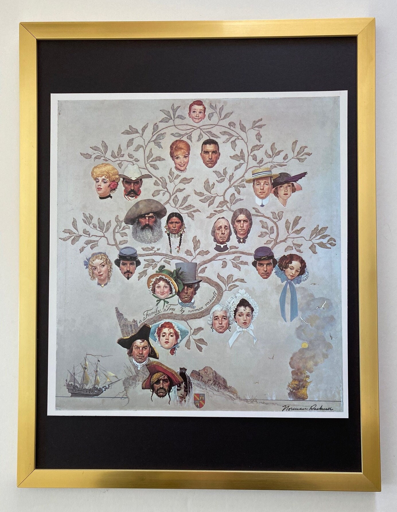Norman Rockwell + 1970 Signed Print + Buy It Now ! - Etsy