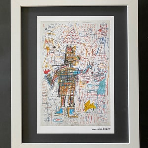 Jean Michel Basquiat | Beautiful Print Signed | Mounted in New