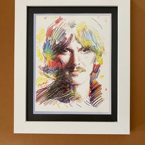 Peter Max +  Beautiful Signed Print + Brand New 10x8 in. Frame + Buy it Now !