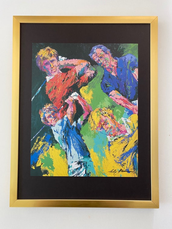 Leroy Neiman + Awesome 1990'S Print 