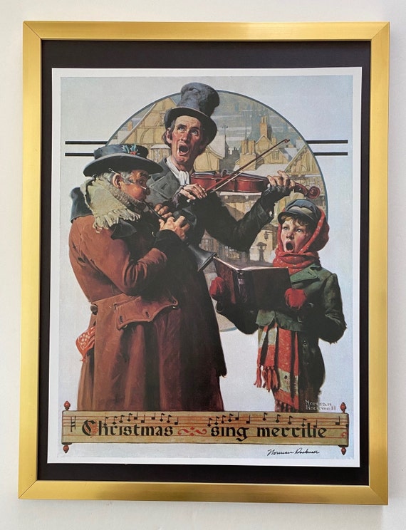 Norman Rockwell + 1970 Signed Print + Buy It Now ! - Etsy