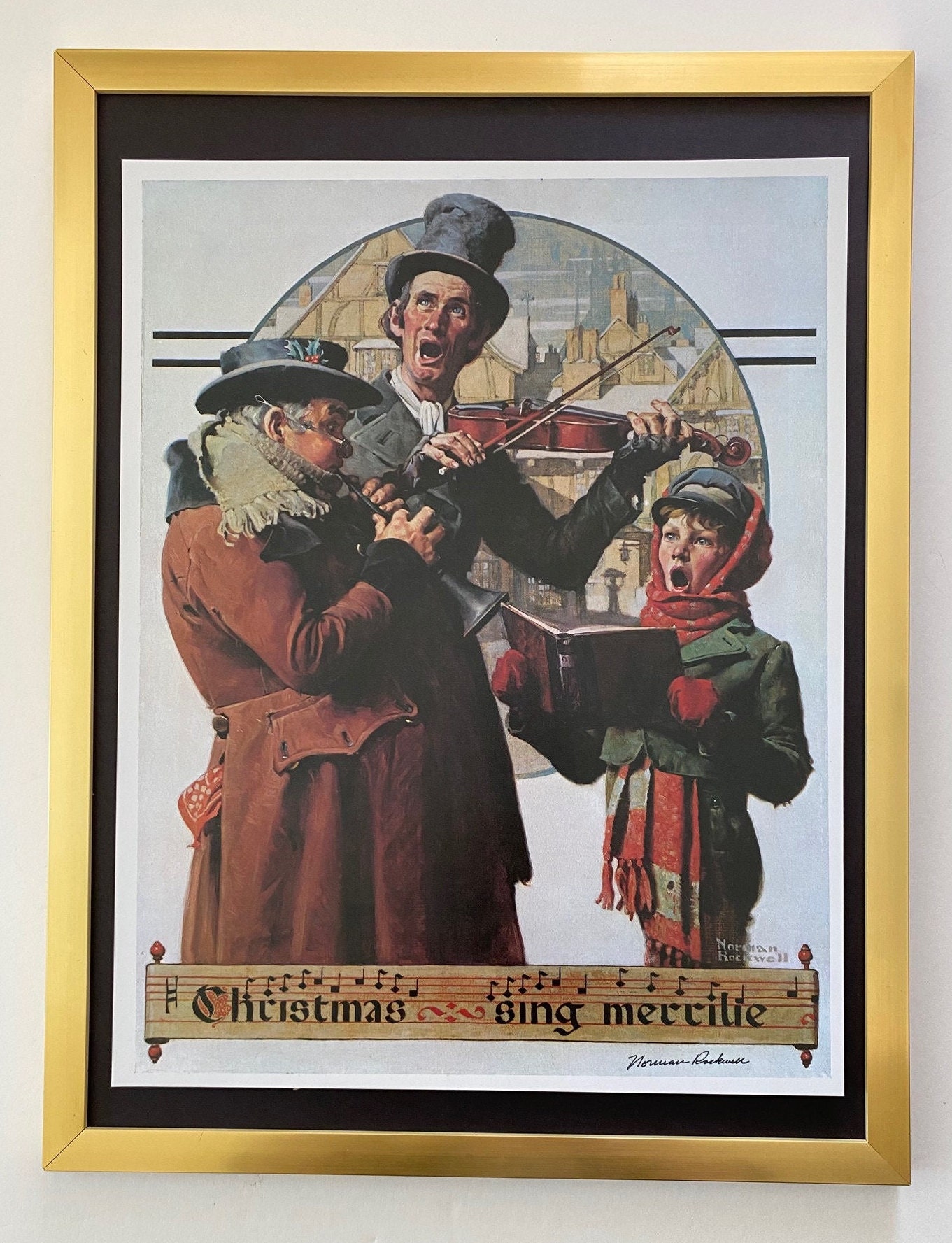 Norman Rockwell + 1970 Signed Print + Buy It Now ! - Etsy