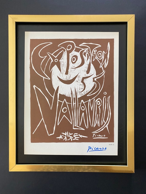 PABLO PICASSO | Vintage 1964 Signed Offset Lithograph | Ltd. Ed