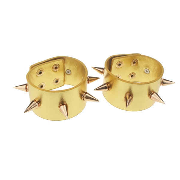 Gold Spike Bracelet Etsy