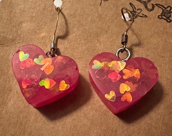 Valentine's day gift Drop earring set, galentines day, best selling, Valentine, gift for her, for heart earrings Valentines Day