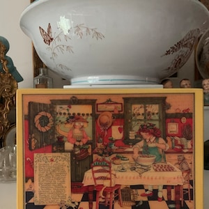 Vintage Rare Mary Engelbreit Music Jewelry Box-1987